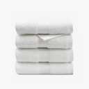 1888 Mills 4 Pack Premium Hand Towel Set, True Classics Premium Cotton Blend, Super Soft and Highly Absorbent Hand Towels for Bathroom, Hotels, Spa and Gym, White
