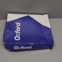 Oxford Twin-Pocket Folders, Textured Paper, Letter Size, Black, Holds 100 Sheets, Box of 25 (57506EE), 8-1/2 x 11