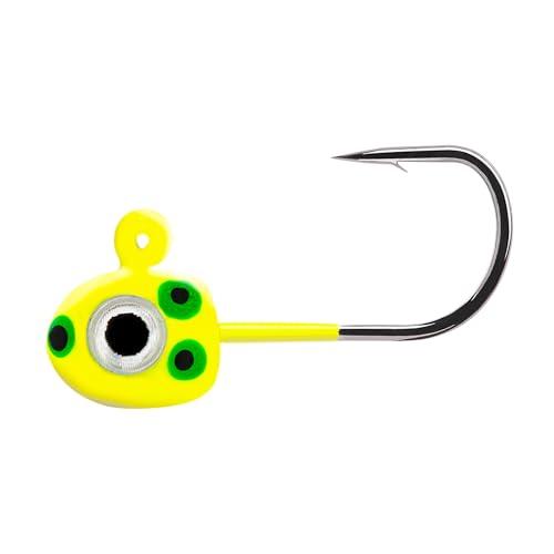 NORTHLAND TACKLE Tungsten Flat Fry JIG / 3/4" / 1/16 OZ/Sneeze Pack of 2