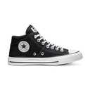 Converse Women's Chuck Taylor All Star Madison Mid Top, Black/Black/White, 9.5