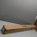 Natural Bamboo Wall Panel for Interior Wall Decor, Pole Wrap Wainscoting Interior Wall Cladding Panel for Kitchen Island, Bedroom, Living Room Office,Decor(48" H x 96" L, Light-Carbonized)