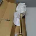 BESy Adjustable 16 to 26 Inch Bath Towel Bar Rack for Bathroom Towel Holder, Wall Mounted Towel Bar Rod Hanger Bathroom Hardware Accessories Hotel Style, Stainless Steel, Brushed Gold