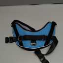 Haapaw Essential Dog Harness, No Pull Pet Vest with 3 Leash Clips, No Choke, Reflective, Adjustable and Padded, for Easy Walking and Training for Small Dogs (Medium, Blue)