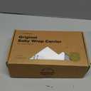 KeaBabies Baby Wrap Carrier - All in 1 Original Baby Carrier Newborn to Toddler Sling, Easy to Wear, Hands Free Bonding, Lightweight, Breathable Infant Wraps (Classic Gray) (One Size (Pack of 1))