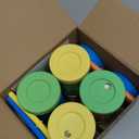 Elk and Friends 10oz Stainless Steel Kids + Toddler Drinking Cups | The Original Mason Jar with Sleeves + Lids | Silicone Straws | Smoothies | Storage Jar | Spill Resistant | Dishwasher Safe | 4 Pack