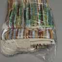 Boho Throw Pillow Covers 18x18 Set of 2 Woven Tufted Farmhouse Pillows Cover with Tassels Textured Striped Cushion Case Neutral Pillow Cases Decorative Pillowcase for Sofa Couch Bed,Rust