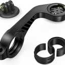 TUSITA Out Front Mount Compatible with Garmin Edge GPS Bike Computer, XOSS G/G+, iGPSPORT - Cycling Handlebar 25.4mm 31.8m