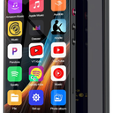 144GB MP3 Player with Bluetooth and WiFi, 4" Full Color Touch Screen MP4 Music Player with Spotify,Parental Control, YouTube,Pandora, Android Mainstrem Media MP4 Music Player for Kids up to 1TB,Black