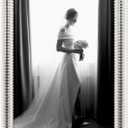 Lawrence Frames Metal Frame, Ribbon, Gold, 4x6