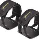 Toe Clips Straps for Peloton Bike Adjustable Metal Pedal Adapters with Regular Sneakers Using Clips On Toe Cages Indoor Cycling Exercise Fitness Bikes