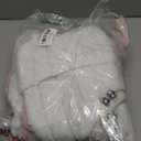 LOMOHOO 4PCS Personalized Christmas Stockings with Cute Wooden Name Tags, Striped Plush Faux Fur Xmas Stocking, 18in Large Gift Bags for Holiday Party Fireplace Stairs Xmas Decor (Pink White)