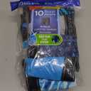 Hanes Boys' and Toddler Underwear, Comfort Flex and ComfortSoft Boxer Briefs, Solids/Prints Assorted-pack of 10, Large