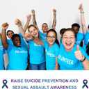 Sasylvia 100 Pcs Suicide Prevention Awareness Silicone Bracelets Suicide Awareness Ribbons Stretch Wristbands Motivational Rubber Bracelet with Inspirational Messages for Men Women, 10 Designs