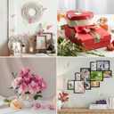 9 x 60 Pcs 3D Butterfly Cake & Wall Decor - 5 Styles, 3 Sizes, Laser Purple