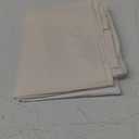 Today’s Home Classic Tailored Bed Skirt Dust Ruffle, Cotton Blend Design, 14" Drop Length, Twin, Ivory