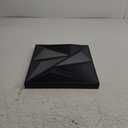 STICKGOO 3D Wall Panels for Interior Wall Decor, Black Diamond Design Accent Wall Panels, 12''x12'' Modern Decorative Wall Panels for Living Room, Lobby, Office, 33 Pack