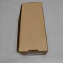 6Pack Qtip Holder Dispenser with Bamboo Lids, Cotton Round Holder with Tray for Cotton Swab, Ball, Pads and Floss, Clear Plastic Jar Containers for Vanity Makeup Organizer Storage, 6pcs