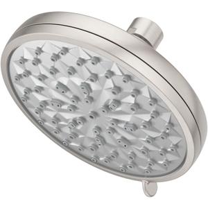 Pfister HydroFuse Shower Head, Shower Arm Not Included, 6-Function, 2.5 GPM, Spot Defense Brushed Nickel Finish, 015HF01GS