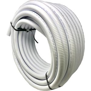 Sealproof 1.5" Dia Flexible PVC Pipe, Swimming Pool and Spa Hose, Pool Plumbing Schedule 40 Tubing, Made In USA, 1-1/2-Inch, 50 FT, White