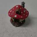 Uniclife Aquarium Mushroom House, Resin Fish Tank Decoration Cottage Ornament for Fish Tank Landscape Aquarium Hideout Hideaway Spawning Cave Decor for Shrimp Betta Goldfish and Reptiles