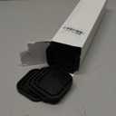 Shouwuhho 9 Pack Furniture Risers Adjustable Bed Risers Heavy Duty Lifts Height 1", Square Stackable Bed Risers 1, 2 or 3 Inch for Desk Leg Table Couch Sofa Chair Bed Frame Legs Dorm, Gray