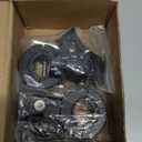 ZIDIYORUO Light Bar Mount for ATV- 360 Solid Aluminum Alloy Bracket for Fog LED and Driving Lights. Fits 0.75"-1.5" Bars, Set of 2pcs, ATV Motorcycle Light Bar Mount Bracket Tube Clamp