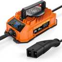 Kohree Golf Cart Charger 36 Volt 18 Amp for EZGO TXT Lead Acid Battery with LED Real-time Progress Display 2-Pin D Style Plug