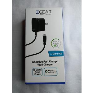 ZGEAR Adaptive Fast Charge Wall Charger For Micro USB
