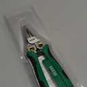 8-in-1 Wire Stripper Pliers: Compact Portable Multi-Function Electrician Tool - Wire Stripping/Wire Cutting/Wire Crimping for Circuit Repair, Outlet Installation & Professional Use