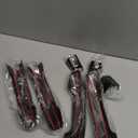 4pcs Exterior Door Handle Cover Car Door Handle Protector for Chevrolet Silverado 1500 2014-2024 Car Door Handle Protector with 2 Keypad ABS Black