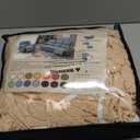 Timeles Recliner Covers for 3 Seater Reclining Sofa Slipcover Furniture Protector for Dogs and Pets Stretch Soft Washable (Three-Seater, Khaki)