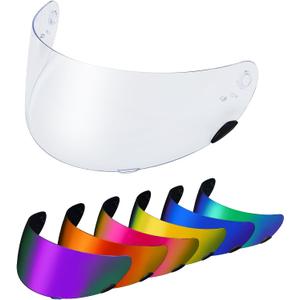 PSLER Qualifier Visor- Qualifier Helmet Visor Motorcycle Face Shield Accessories Replacement for Bell Qualifier/Star/Vortex/RS-1/Revolver,Clear