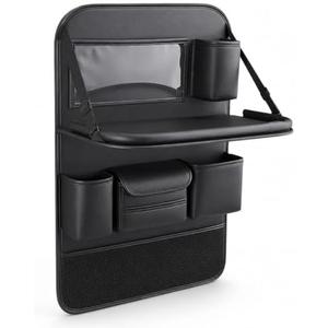 PULILAI Car Backseat Organizer 25.2in | Foldable Tray, Tablet Holder