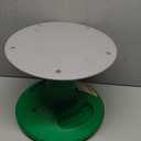 Storex Wiggle Stool – Active Flexible Seating for Classroom and Home Study, Adjustable 12-18 Inch Height, Green (00304U01C)