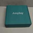 Anyday 7-Cup Glass Microwave Steamer for Vegetables  BPA-Free Glass Vegetable Steamer Bowl with Vented Lid, Healthy Microwave Cooking Container for Broccoli, Veggies, Meal Prep (Frosted Blueberry)