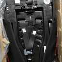 Diono Radian 3R, 3-in-1 Convertible Car Seat, Rear Facing & Forward Facing, 10 Years 1 Car Seat, Slim Fit 3 Across, Jet Black, EXP: 04/2036