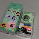 Kids Camera Instant Print, Birthday Gifts for Girls Boys with 3 Rolls Print Paper & 32GB Card, 48MP Toddler Digital Camera 1080P HD Video Toys Cameras for Kids 3-12, Green