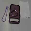 Casetego for Google Pixel 10 Case, Pixel 10 Pro Case, Compatible with MagSafe, Glitter Sparkle Magnetic Plated Slim Shockproof Soft TPU Bumper Cover for Google Pixel 10/10 Pro, Deep Purple