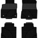 Fits 2018-2024 Nissan Kicks Floor Mats Custom Fit Rubber All-Weather Full Set Liners, Black
