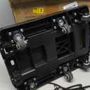 Folding Hand Truck 500lbs, Portable Heavy Duty Dolly Cart, 6 Wheels Collapsible Luggage Cart with 2 Elastic Ropes - Compact Trolley Cart for Easy Moving - Ideal Hand Cart for Travel and More (17, Black)