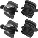 Tie Down Anchor for Truck Bed Rail System 23146899 4pcs Compatible with 2014-2025 Chevy Silverado/GMC Sierra 1500 2500 3500 Colorado Canyon Cargo Bed Accessories Parts (M4)