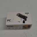 Rode PodMic Cardioid Dynamic Broadcast Microphone, Black