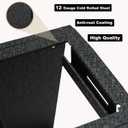 Underseat Console Safe Vault - KEREN Console Gun Safe Box Compatible with Ford F150 2015-2026, Electronic Keypad Lock