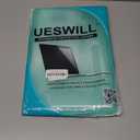 UESWILL Compatible with MacBook Pro 15 inch with CD-ROM (Late 2008-Mid 2012 Release) Model A1286, Smooth Matte Hard Shell Case Cover + Microfibre Cleaning Cloth, Black