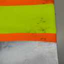 VENDACE High Visibility ANSI Class 3 Reflective Safety Fleece Sweatshirt Hoodie for Men with Detachable Hood(Yellow,5XL)