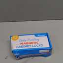 20 Pack Magnetic Cabinet Locks Baby Proofing - Vmaisi Children Proof Cupboard Drawers Latches - Adhesive Easy Installation