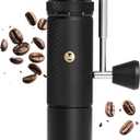 Manual Coffee Grinder S3 ESP TIMEMORE, External Adjustment, Designed for Espresso, Upgrade Integrated All-Metal Body, Folding Handle, Black