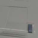AMT Premium Acrylic Clear Monitor Riser Laptop/PC/Multimedia Monitor Stand for Home Office