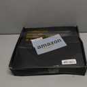 13" Lazy Susan Turntable Organizer for Table Top, Round Wooden Lazy Susan for Cabinet Kitchen Decor Centerpieces Coffee Table, Storage Condiments Spices, Bathroom Vanity Tray for Soap, Black