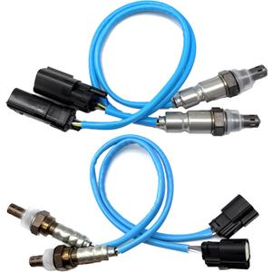 4PCS Oxygen Sensor Set (2 Upstream 234-5038 + 2 Downstream 234-4490) for Ford Escape/Fusion/F-150 3.0L 3.7L V6 2011-2016, Lincoln MKS/MKT/MKZ, Mercury Mariner/Milan